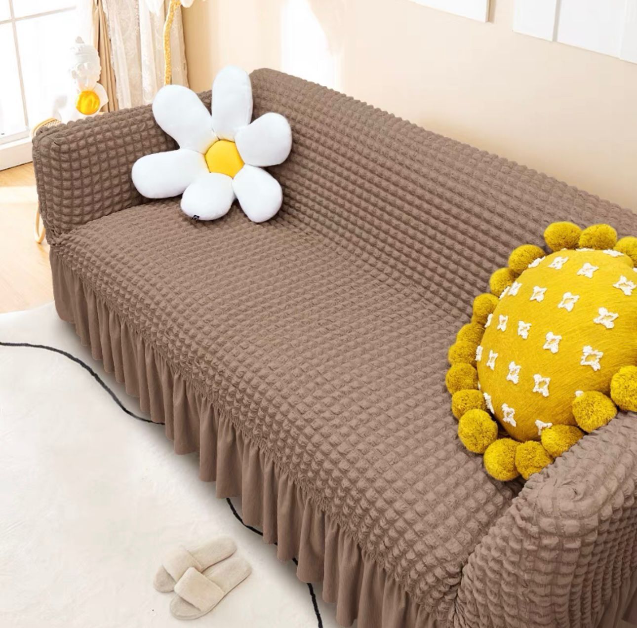 Frilled Sofa Covers