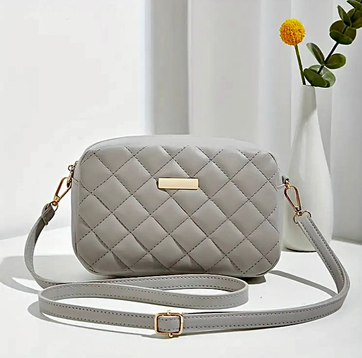 Trendy Plaid Mini Crossbody Bag