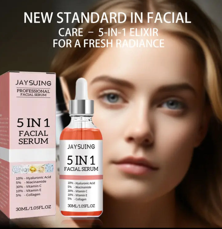 Professional 5-in-1 comprehensive Skincare Solution.