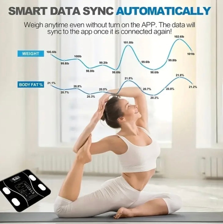 Smart Body Weight & Fat Scale.