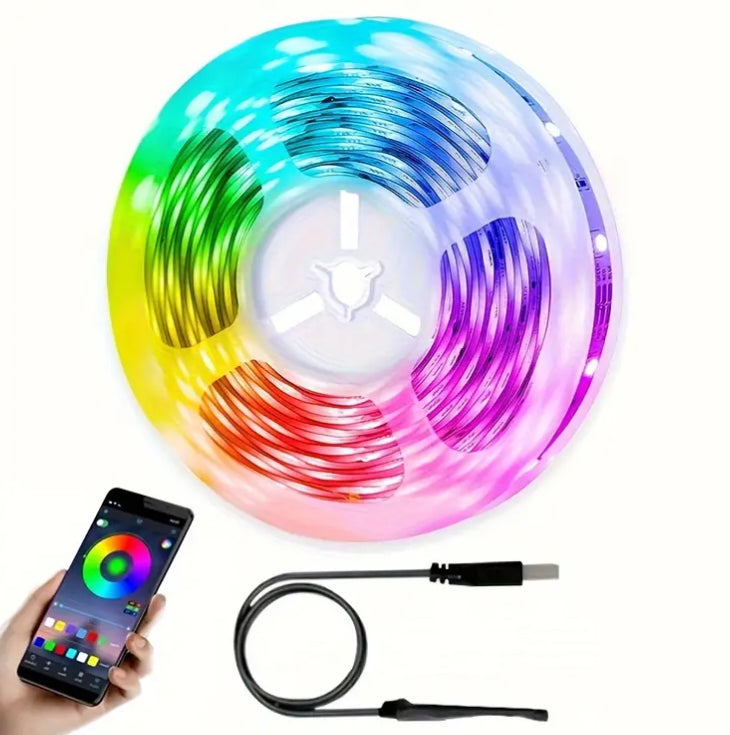 Vibrant USB LED 5050 RGB Strip Lights