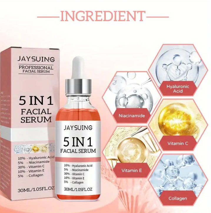 Professional 5-in-1 comprehensive Skincare Solution.