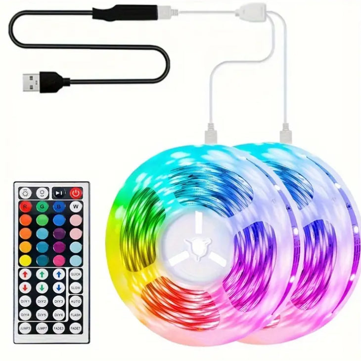 Vibrant USB LED 5050 RGB Strip Lights