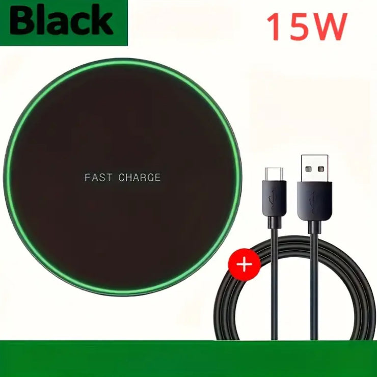 15W Fast Wireless Cellphone Charger