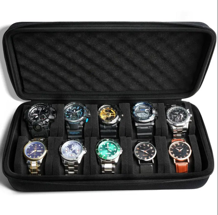 10 Slot Premium Watch Storage Case