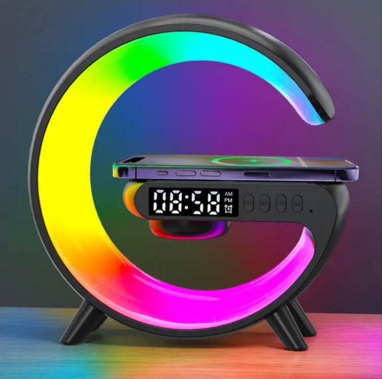 Wireless Phone Charging Radio Light