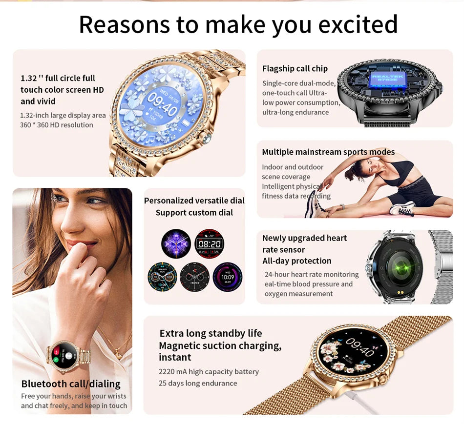 Ladies Smart Watch