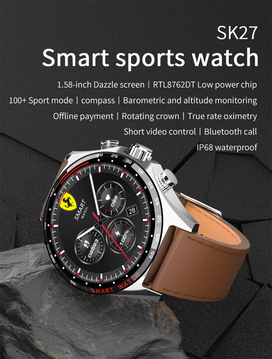 LIGE Business Smart Watch