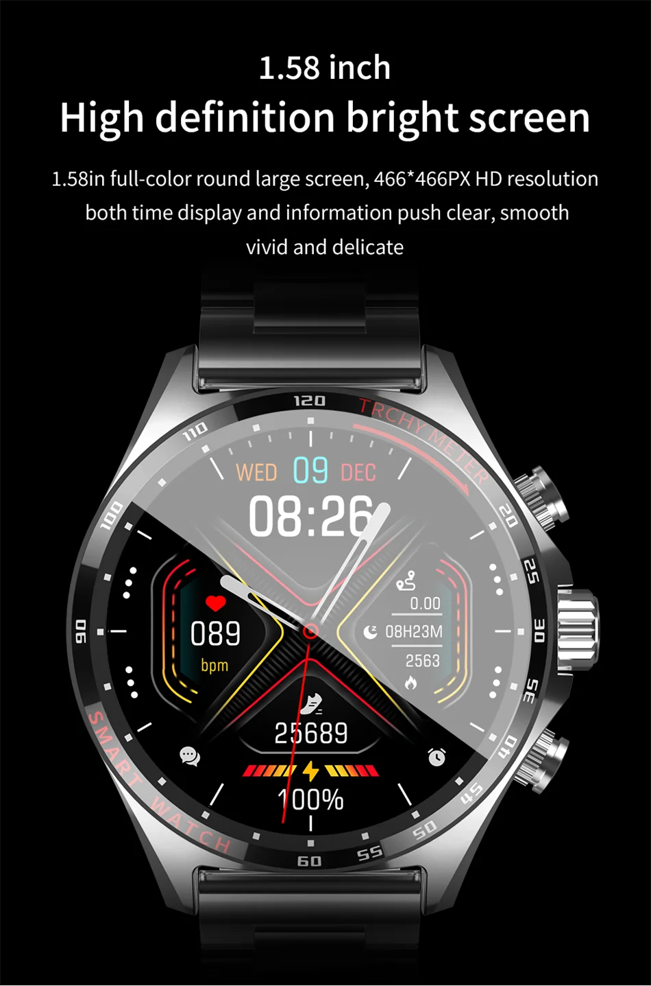 LIGE Business Smart Watch