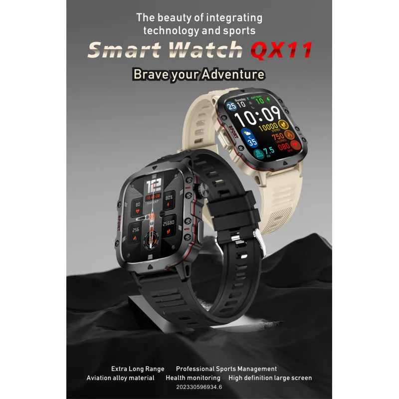 Rugged Military Spec Smartwatch