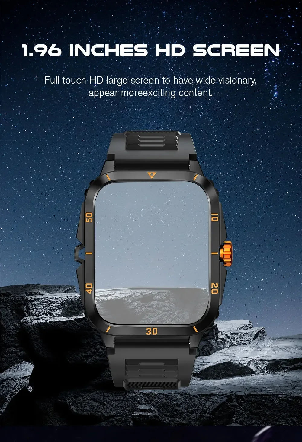 KT71 Waterproof Smart Watch